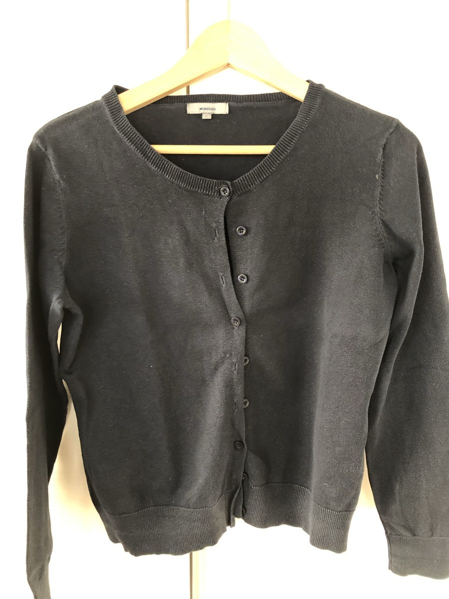 Giacche: Montego Strickjacke, dunkelblau, Gr. L – Usato da Buchs SG venduto da Vrenilein