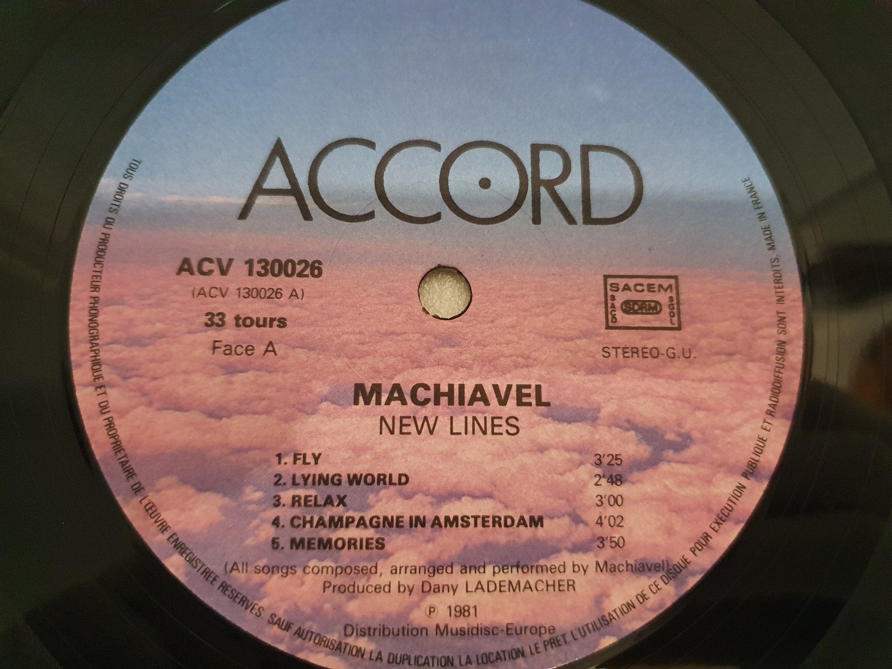Schallplatten: Machiavel – New Lines – Gebraucht aus Uster von Vinyl-Leidenschaft 6