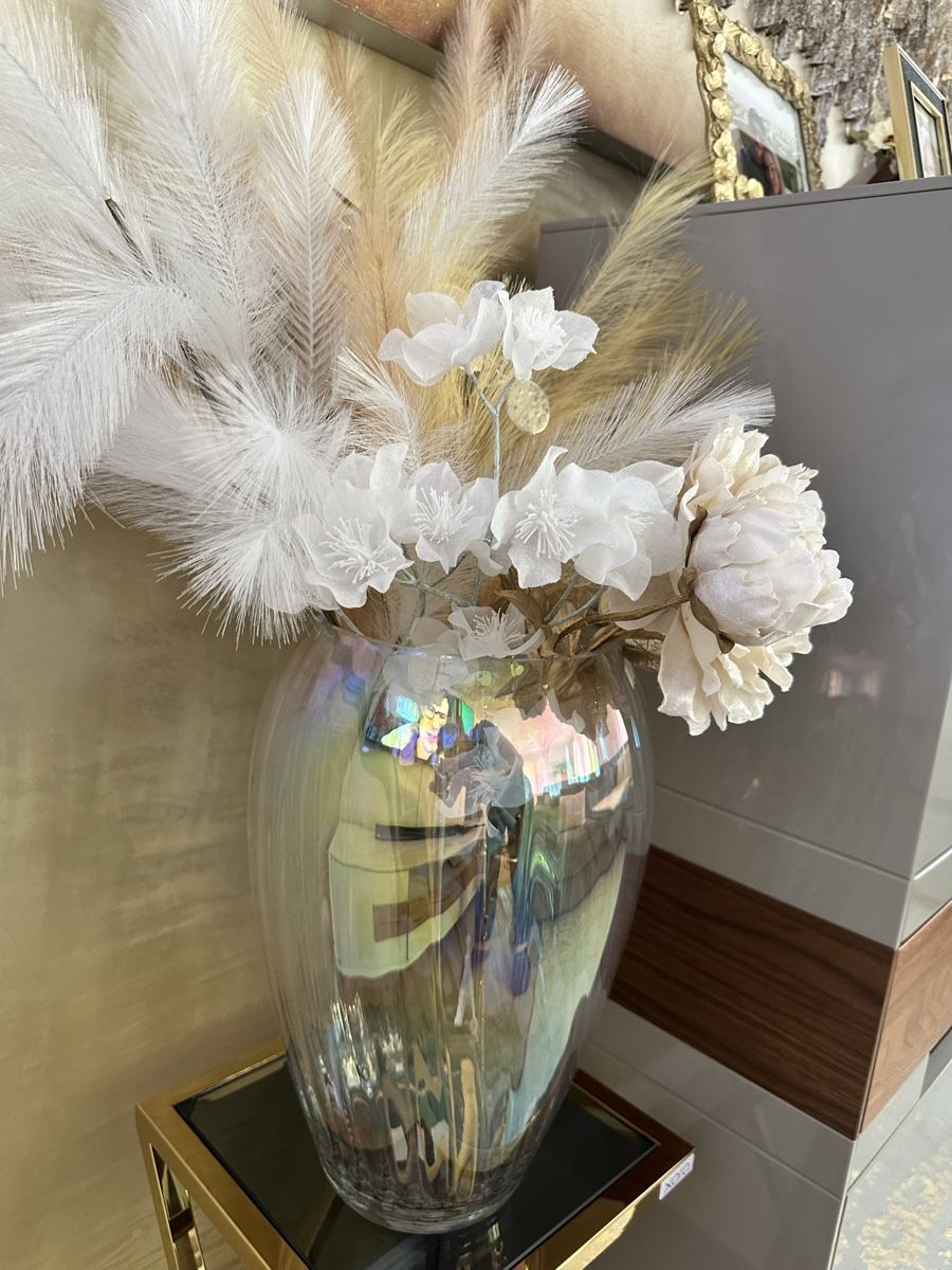 Vasi & Recipienti: Depot Vase mit Blumen und Deko – Usato da Frümsen venduto da Swissline90 5