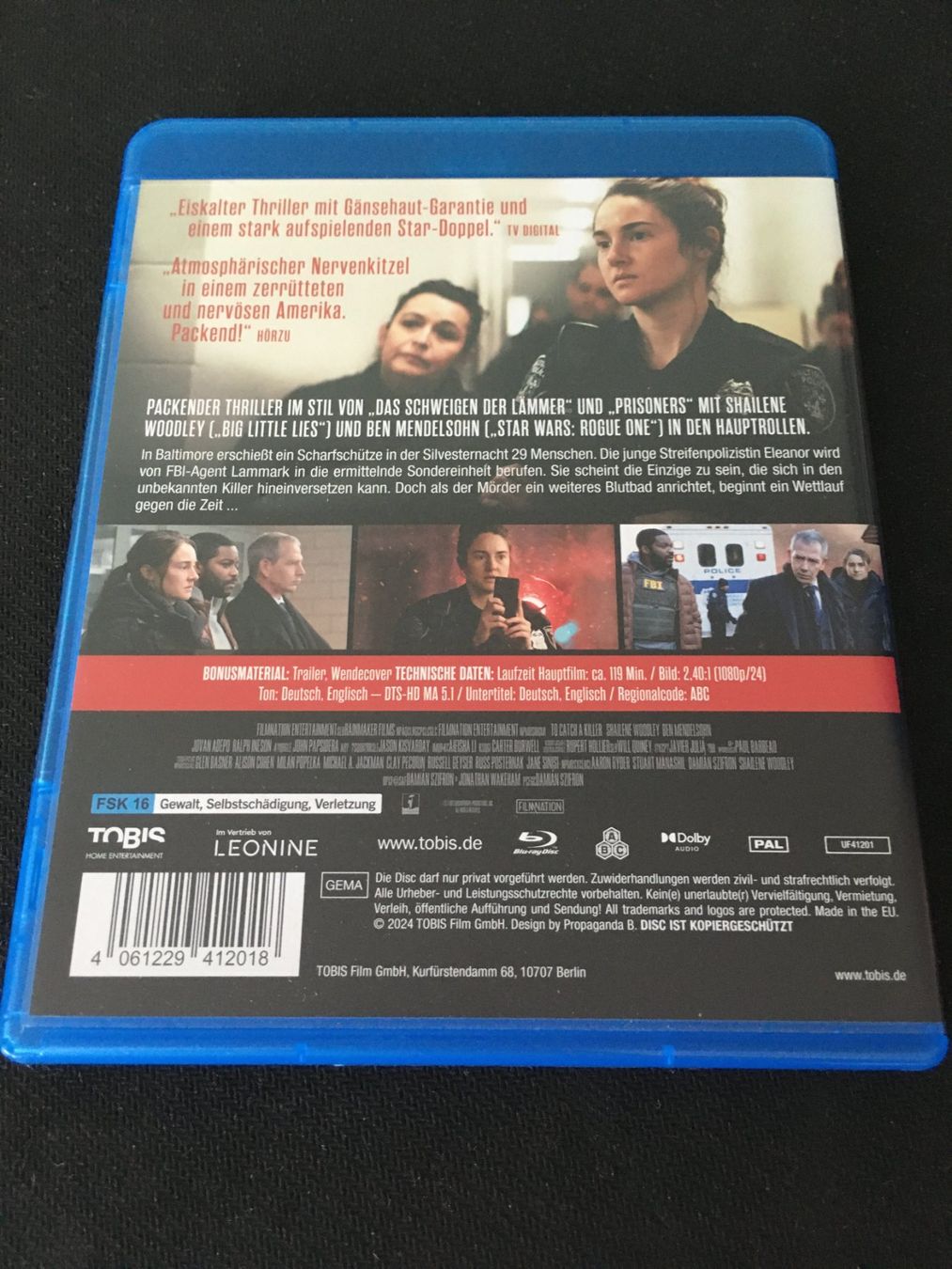 Tutti i DVDs: Catch the Killer [Blu-ray] – Usato da St.Gallen venduto da MedienJoe 1