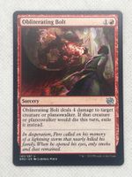 Obliterating Bolt, Magic the Gathering Karte