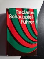 Vintage Reclams Schauspiel Führer 1973