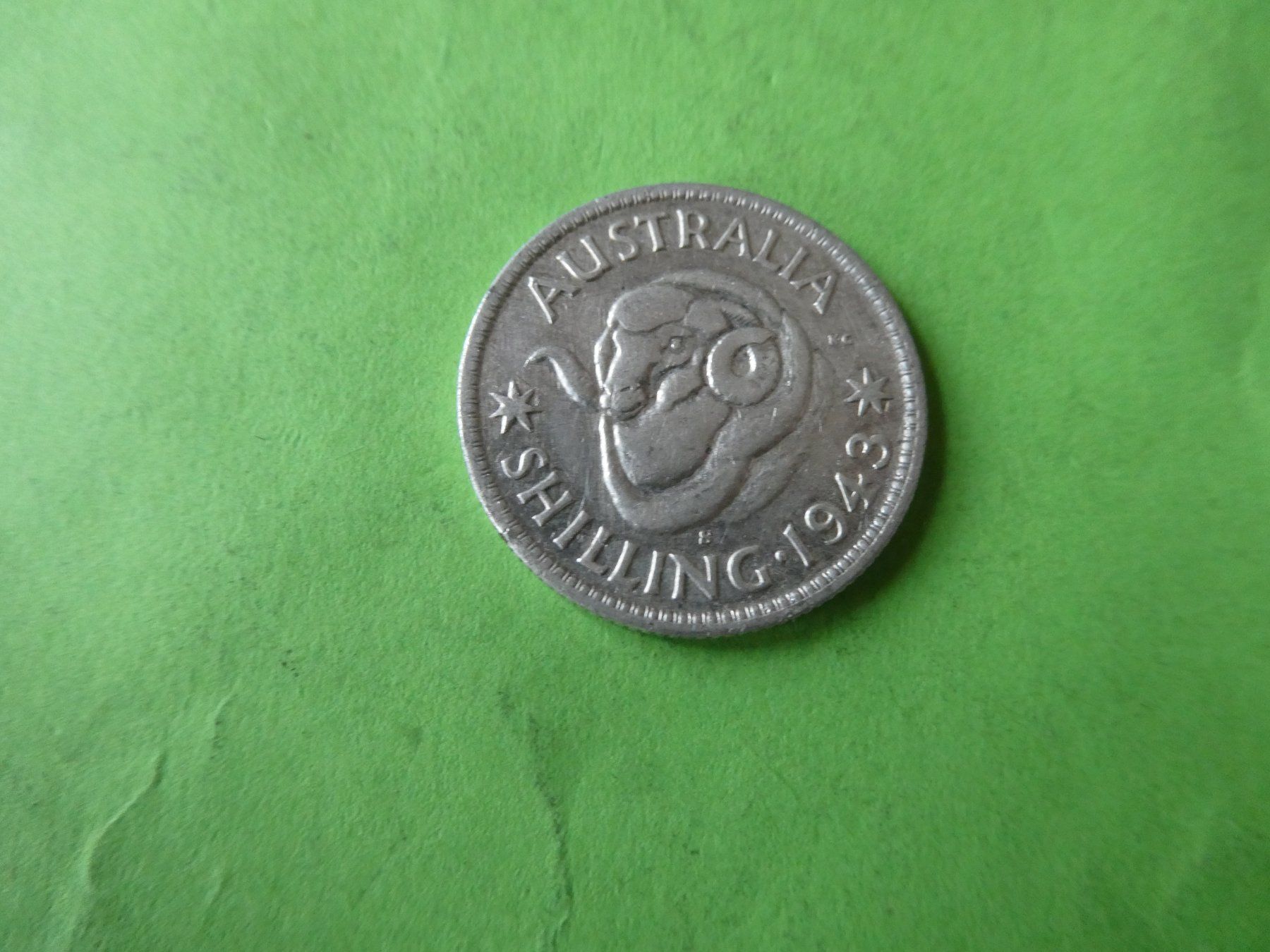 Tutti le monete: Australien 1943, 1 Shilling - Silber – Usato da Hinterforst venduto da Rohusri