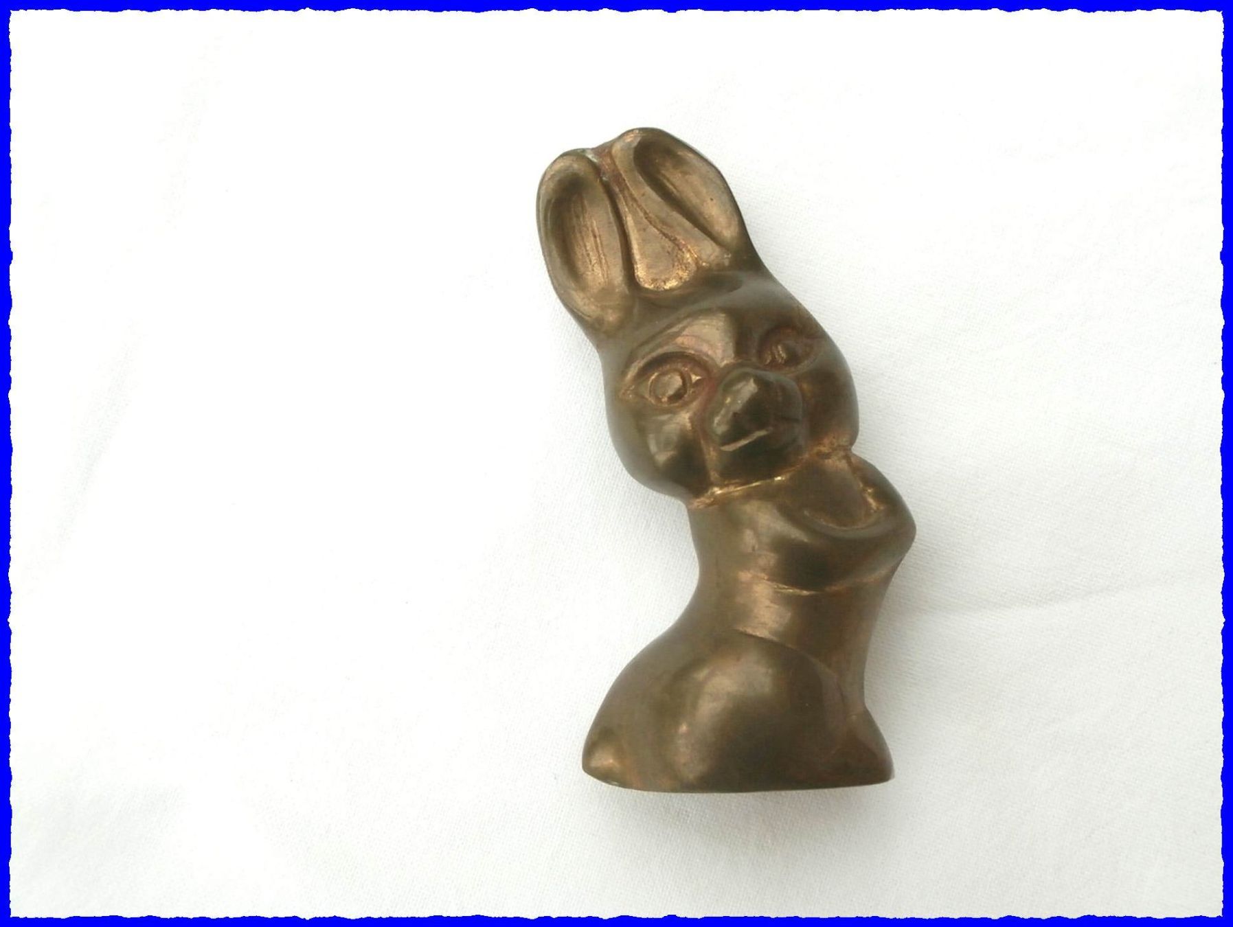 Statuette: HASE aus Messing - 9 cm – Usato da Worblaufen venduto da Re_mo81