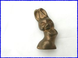 HASE aus Messing - 9 cm