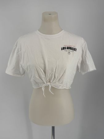 Crop Shirt Gr. M mit Los Angeles Print von Tally Weijl