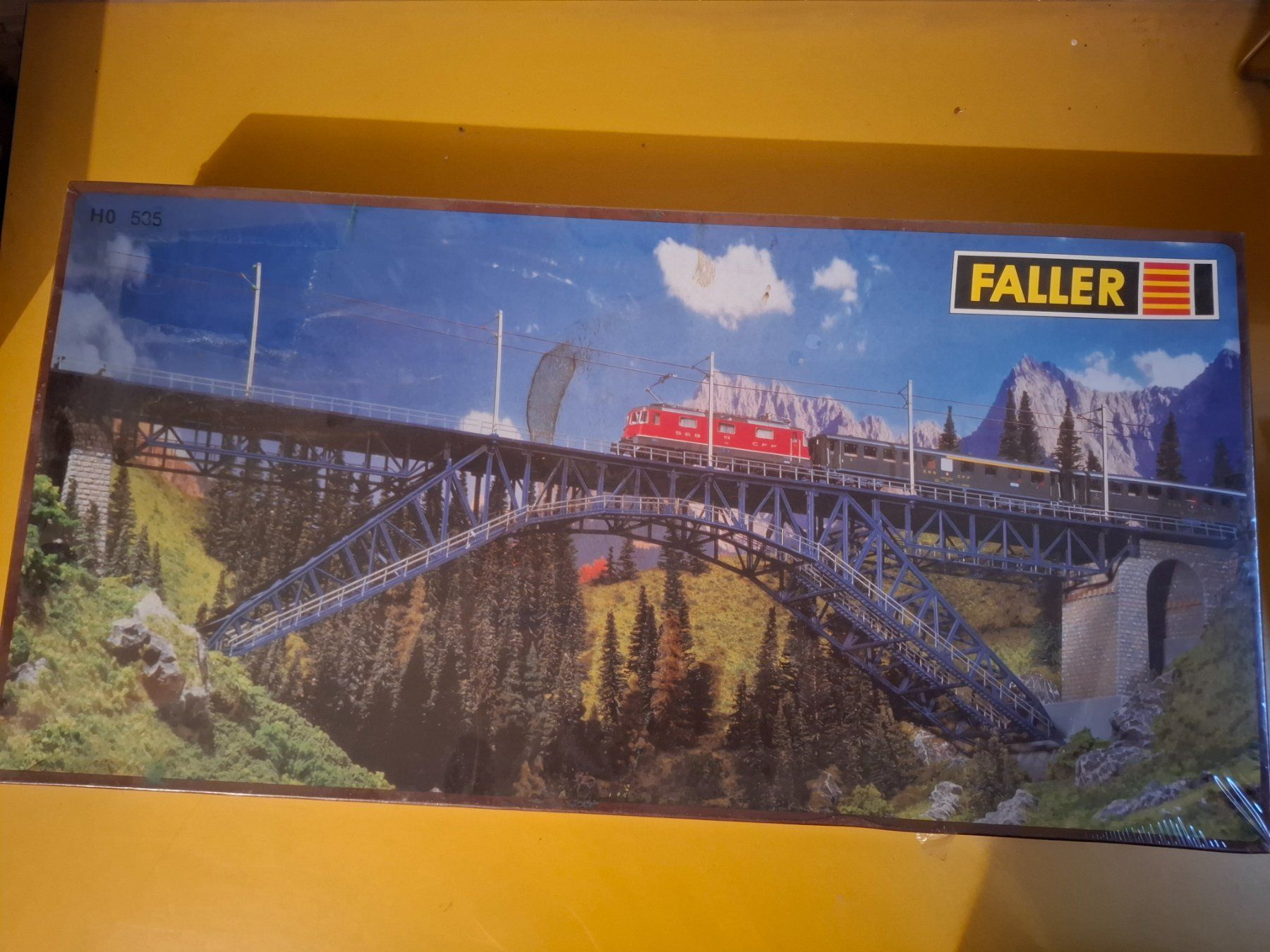 Faller Modellini di ferrovie: Bietschtalbrücke HO – Nuovo e nell'imballaggio originale da Chur venduto da Bruno4