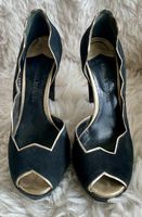 Sonia Rykiel High Heels schwarz gold Gr.39