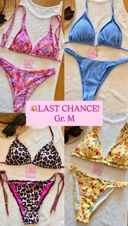 ⚡SUPER SALE! Bikinis Gr. M - Viele Modelle - GRATIS Versand