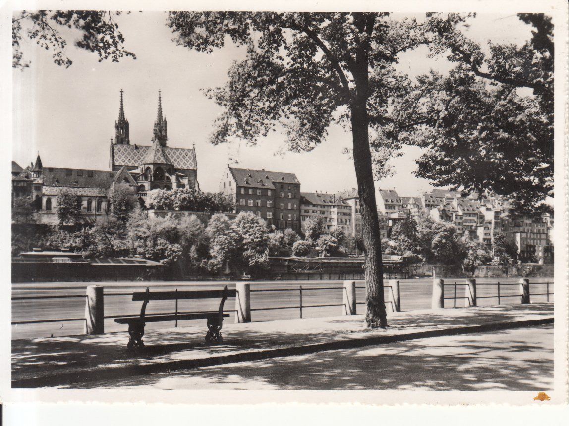 Cartoline postali: Basel 1953 mit Sonderstempel Mustermesse – Usato da Bürglen TG venduto da StampGraf