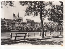 Basel 1953 mit Sonderstempel Mustermesse