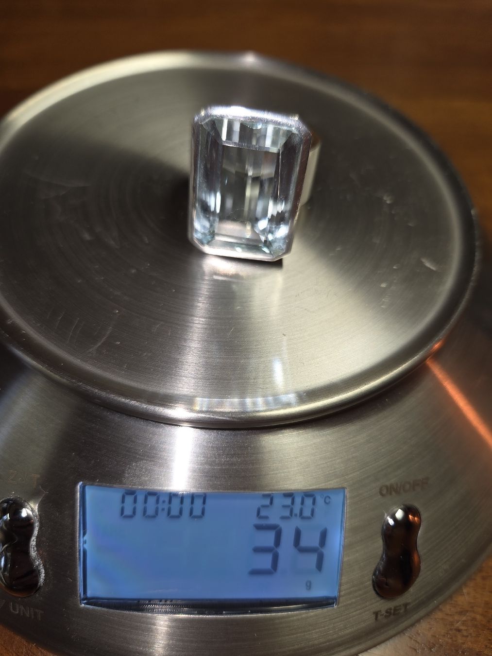 Anelli: Aquamarin Ring 925 silber – Usato da Langnau i. E. venduto da Johnny1966 5