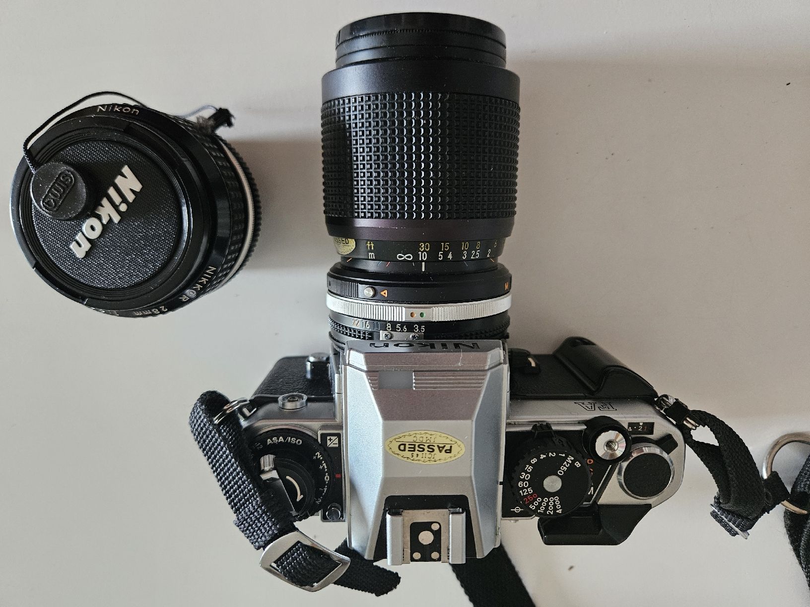 Nikkor Objektive: Nikon FA Spiegelreflexkamera mit 2 NIKKOR-Objektiven – Gebraucht aus Biel/Bienne von ahollen 1