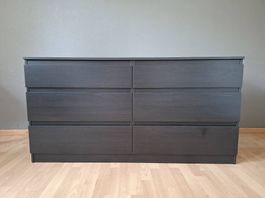 Kommode Kullen mit 6 Schubladen