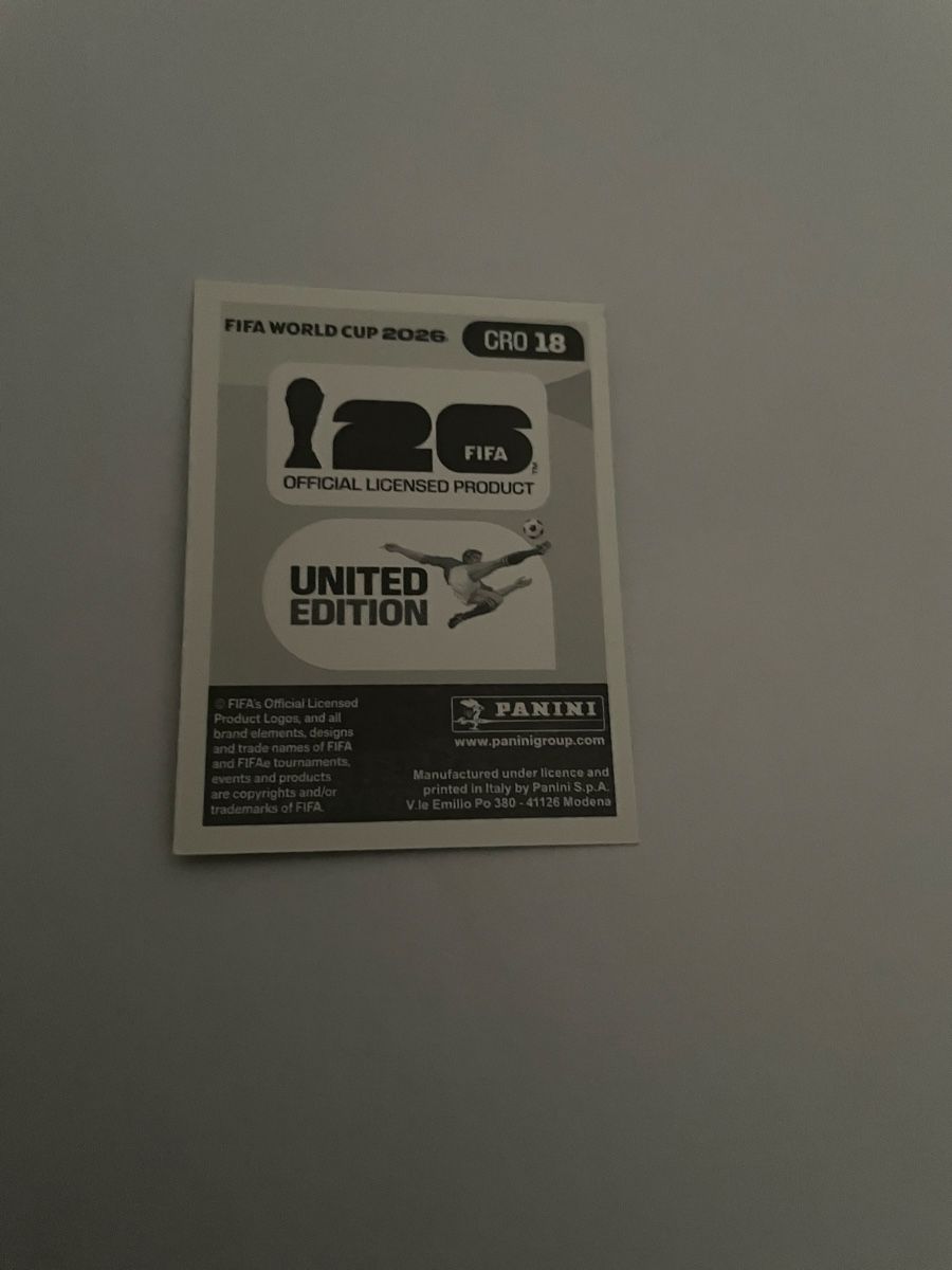 Panini Carte collezionabili: FIFA WM 2026 Ante Budimir CRO 18 – Nuovo (secondo la descrizione) da Winterthur venduto da Cobraforce 1