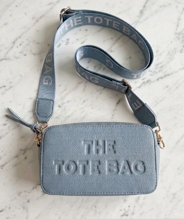 Stylische „The Tote Bag“ von Jamie Designed – Hellblau 