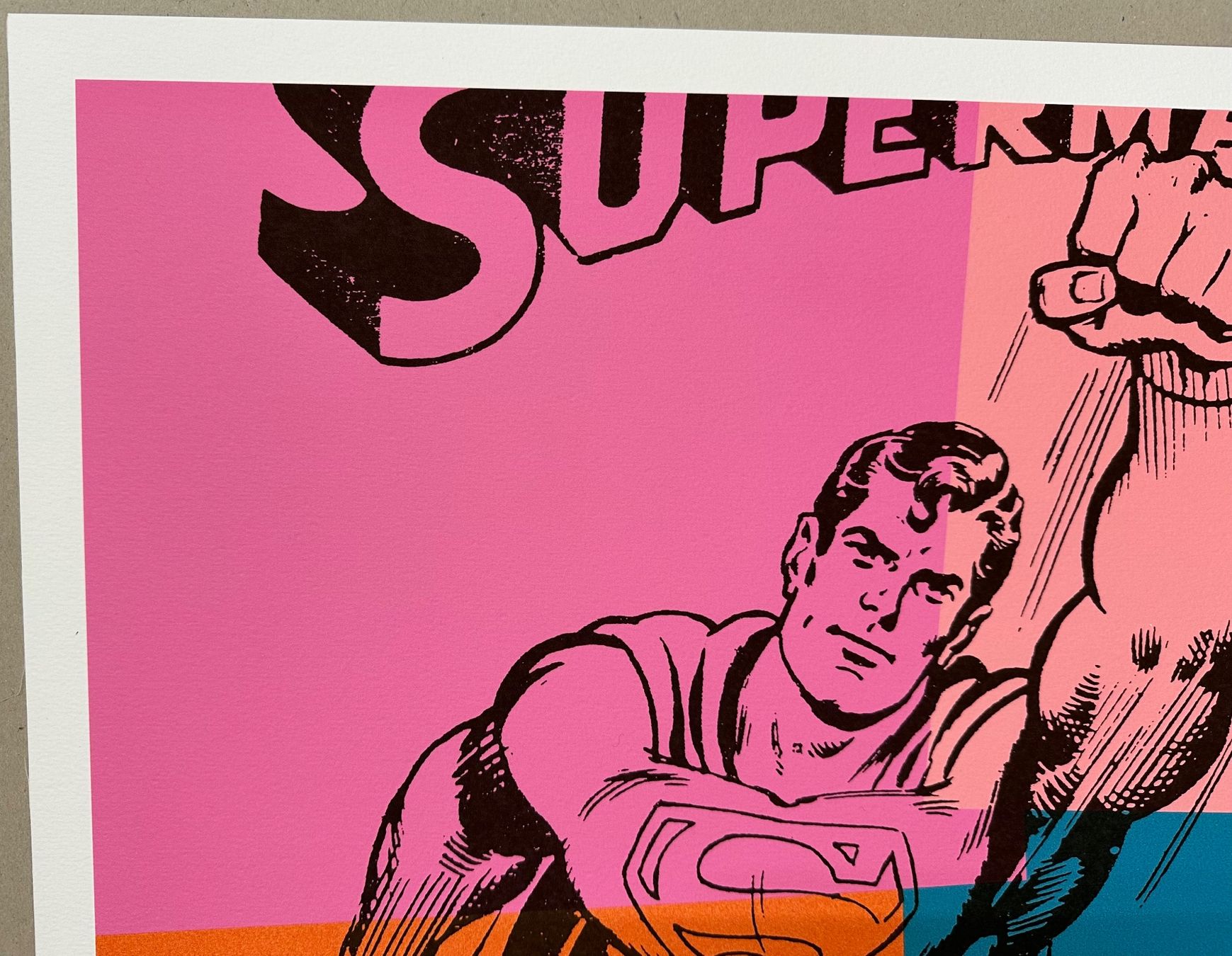 Dipinti: Andy Warhol: Superman, POP Art 100/500 – Nuovo (secondo la descrizione) da Meilen venduto da Smgdesign 3