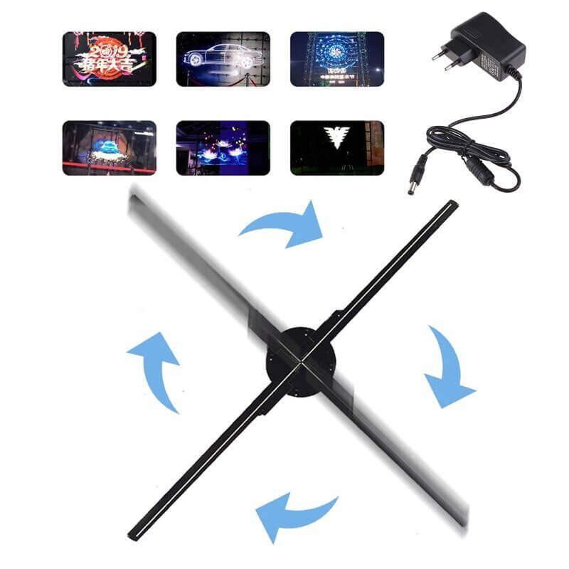 Alle Dekorationen: 3D-Hologramm-Werbefächer Holografischer Display-Luftfächer – Neu und originalverpackt aus Unterägeri von RmOnline 1