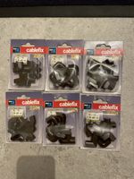 Kabelzubehör, Cablefix 2201, 6er-Pack, Neu