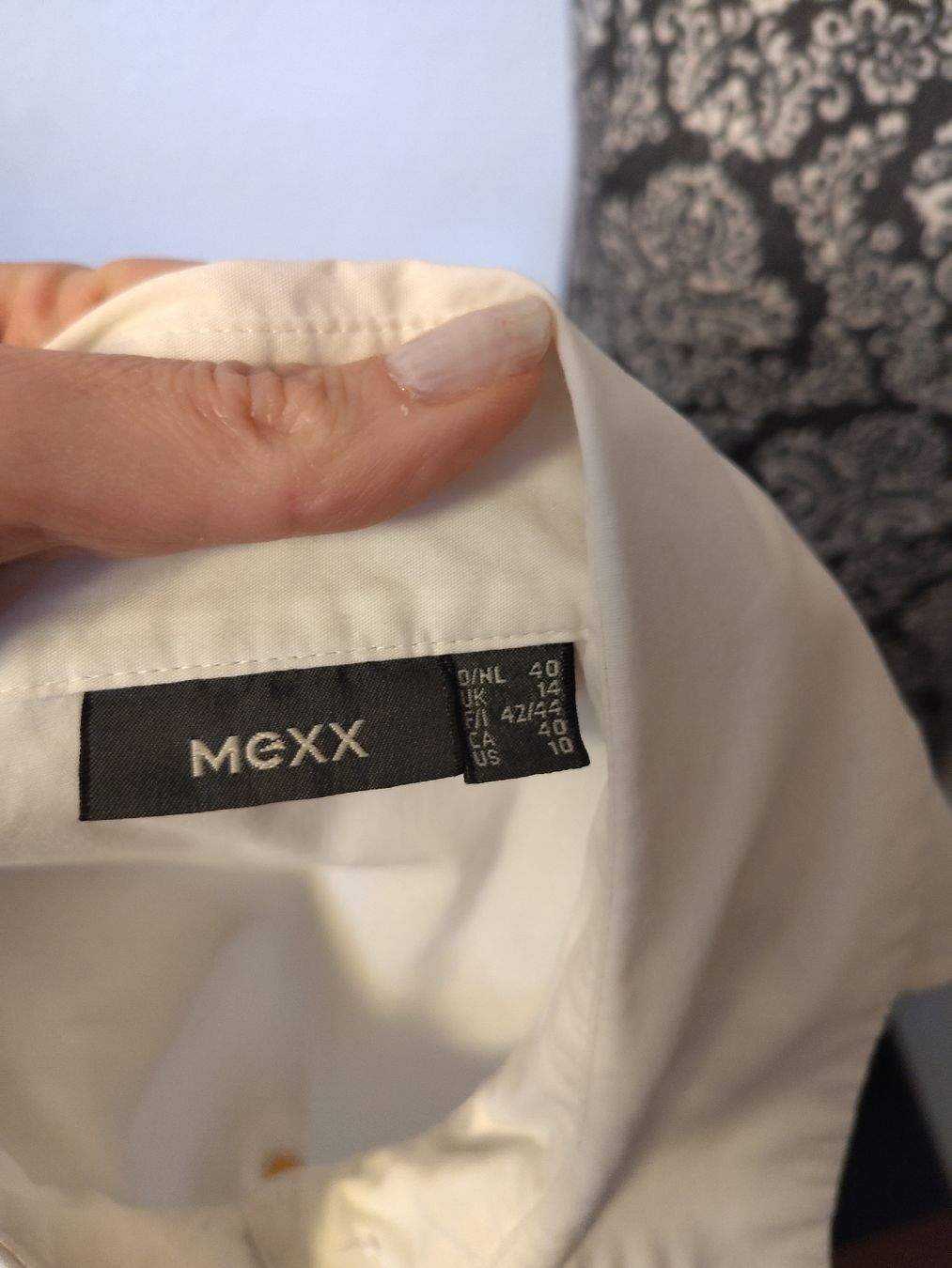Mexx Camicette: MEXX - Bluse mit Statementkragen, Gr. 36 – Usato da Zollikofen venduto da AliaRuna 4