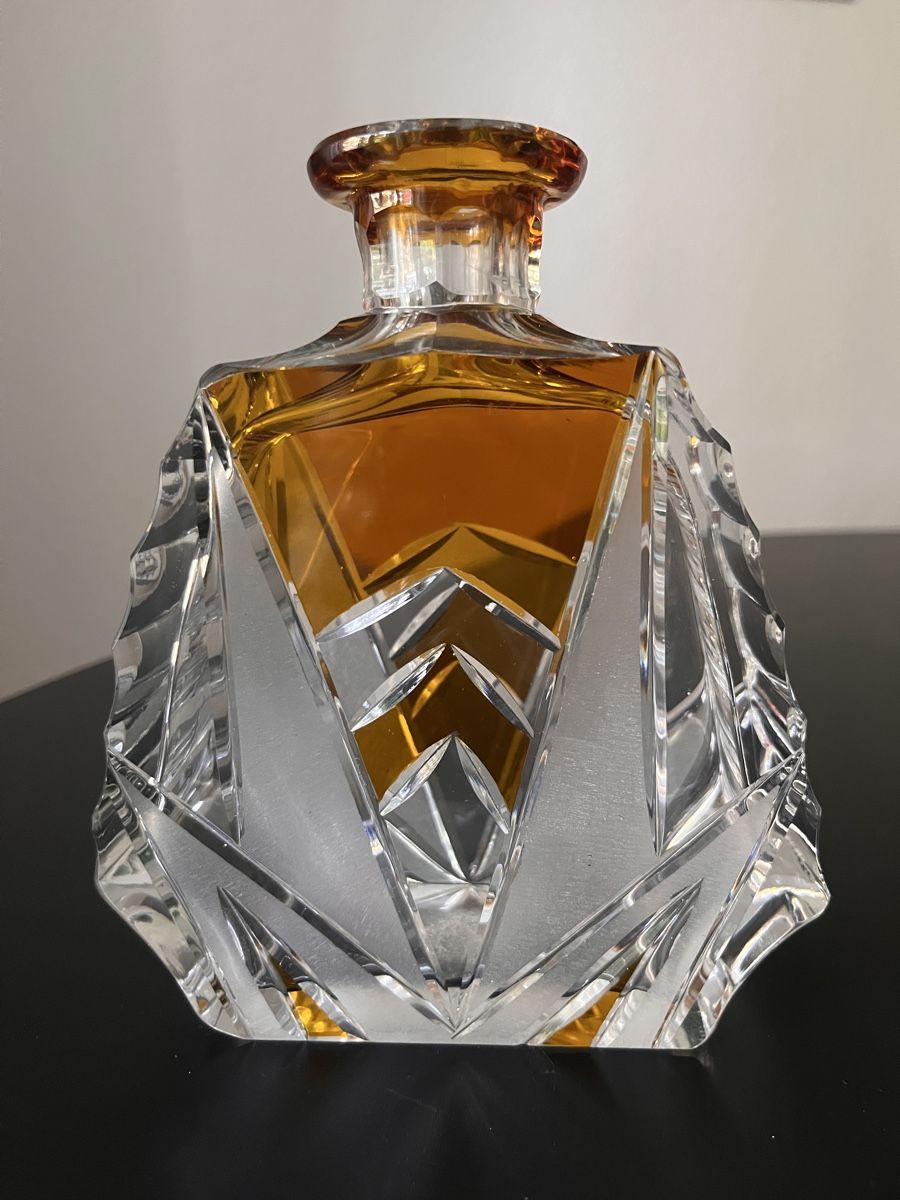 Caraffe: Art Deco Kristall Dekanter oder Whiskey Karaffe – Usato da Zürich venduto da Nowstalgia 2