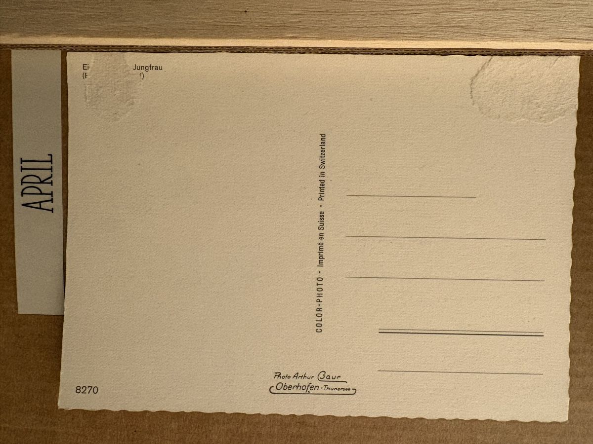 Cartoline postali: AK von Eiger Mönch und Jungfrau / Bergpanorama – Usato da Rümlang venduto da Kartenpost1 1