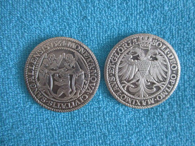 Medaglie: Taler - Medaille - St. Gallen - Sangallenesis – Usato da Luzern venduto da Horoskop1