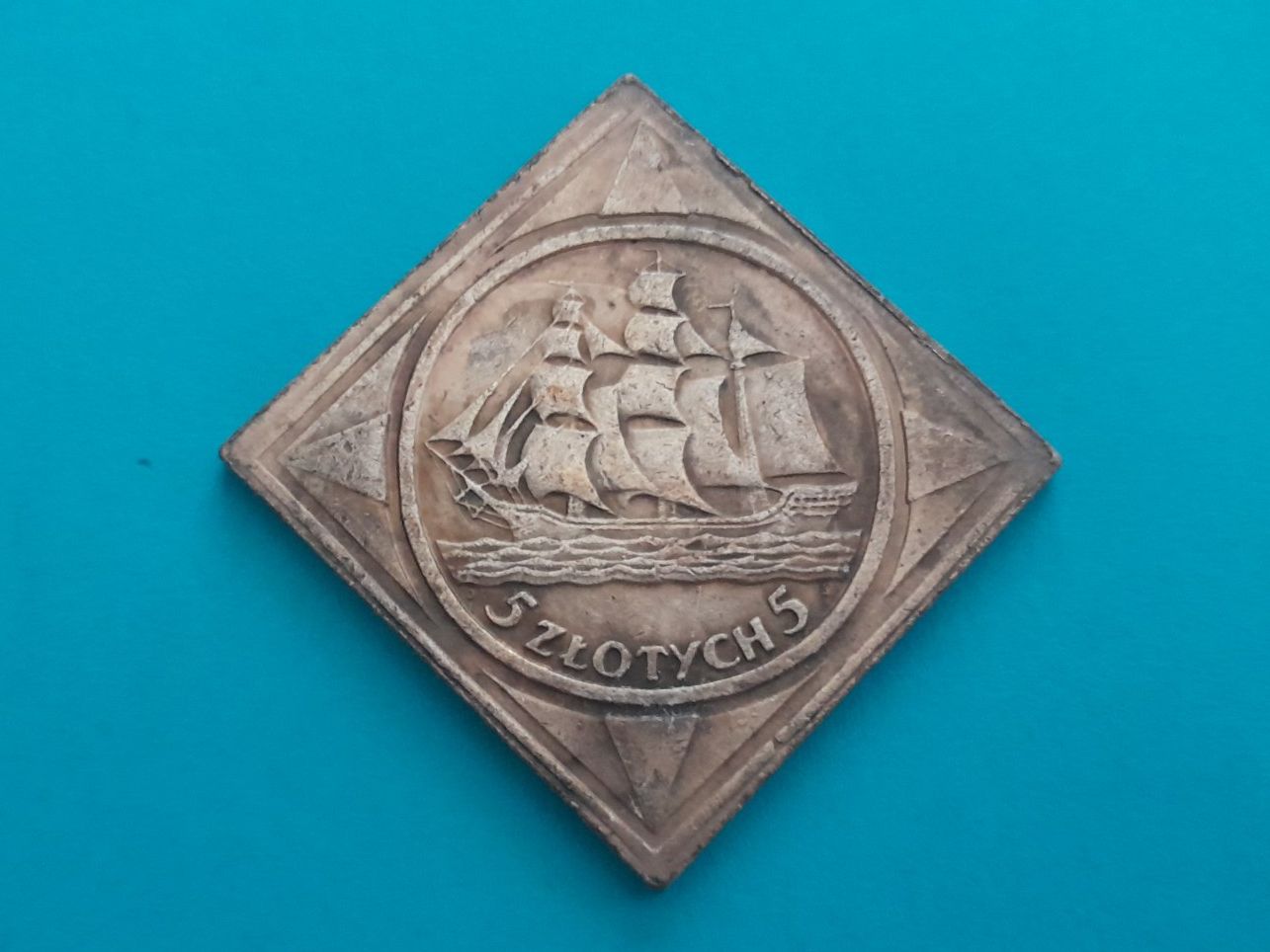 Medaillen: Medal 1936 Poland, 21g – Gebraucht aus Aarau von Reto_BA_01