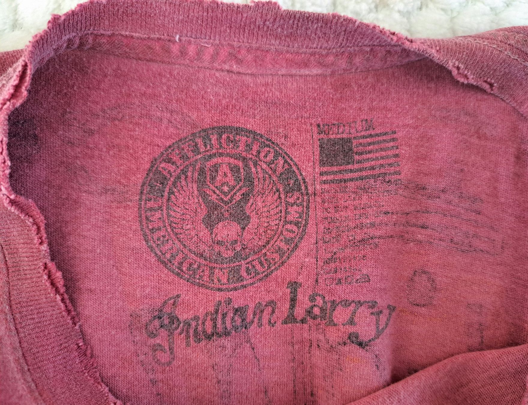T-Shirts: Affliction Indian Larry T-Shirt Medium – Gebraucht aus Igis von magneto_hg 2