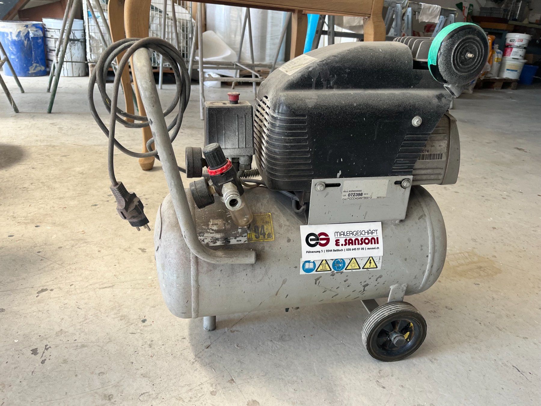 Metabo Compressori: Kompressor 24lt (Luftkompressor mobil) – Usato da Bettlach venduto da Esbe62 1