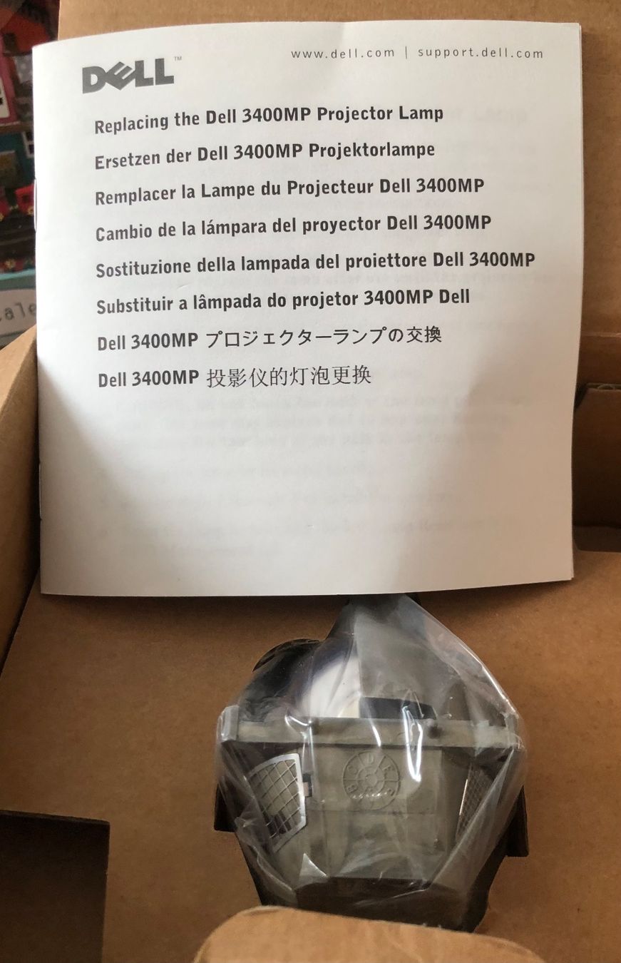 Dell Proiettori: Dell Projektor Lampe – Nuovo e nell'imballaggio originale da Oberwil BL venduto da scorpio70 1
