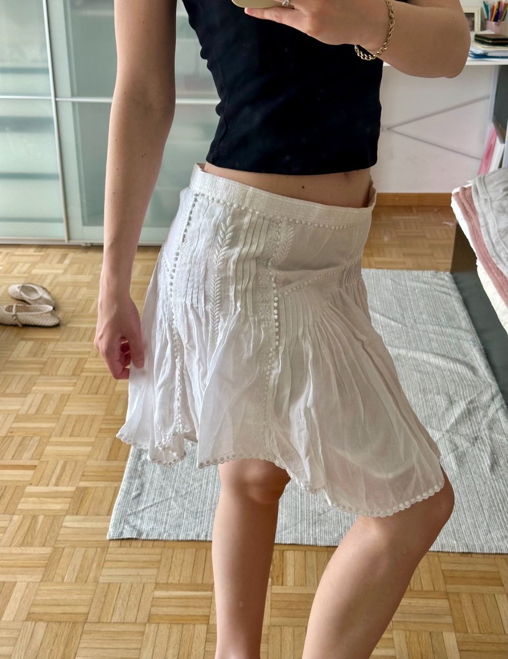 Isabel Marant Gonne: White Skirt Isabel Marant – Usato da Erlenbach ZH venduto da emm_ljz8 1