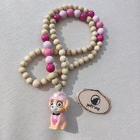Skye Paw Patrol Holzperlenkette, handmade with love💗