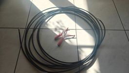 1x OCOS Lautsprecherkabel 8m inkl. 2x SUHNER Adapter