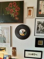ROUND BLACK CONVEX MIRROR WITH BOX DIAMETER 28 CM