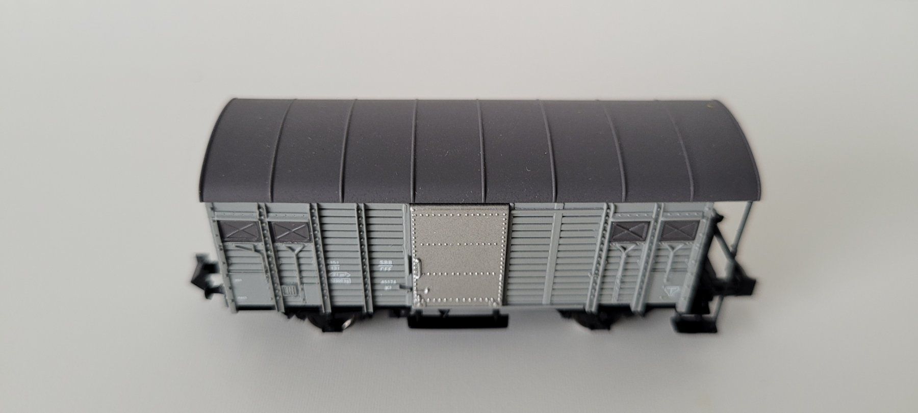 Hobbytrain Modellini di ferrovie: Gedeckter Güterwagen K3 / Hobbytrain 31082 – Usato da Wittenbach venduto da Hase113 5