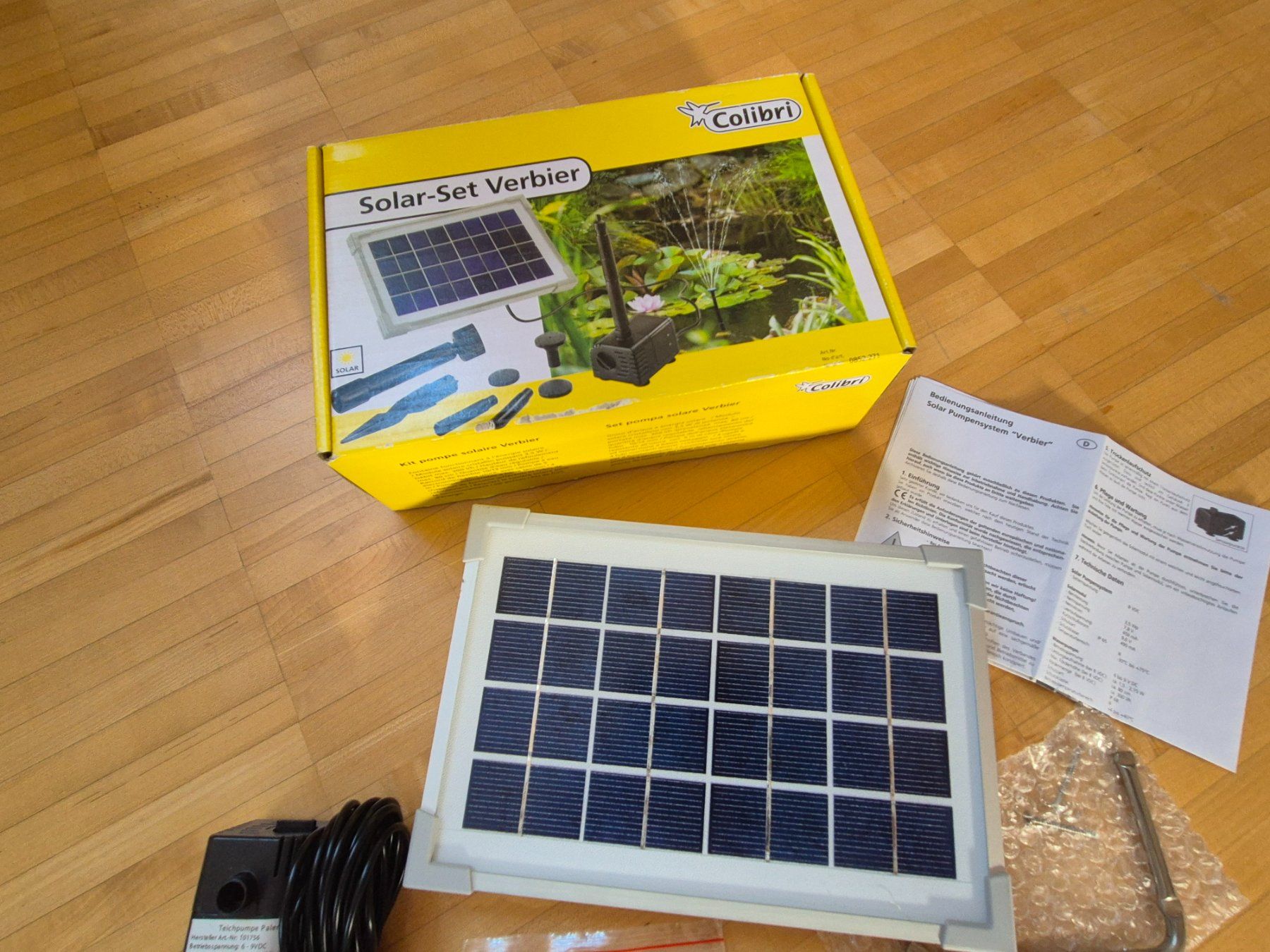 Pompe & Parti di ricambio: Solarpumpen Set Verbier von Colibri – Nuovo (secondo la descrizione) da Pfungen venduto da Famadm 2