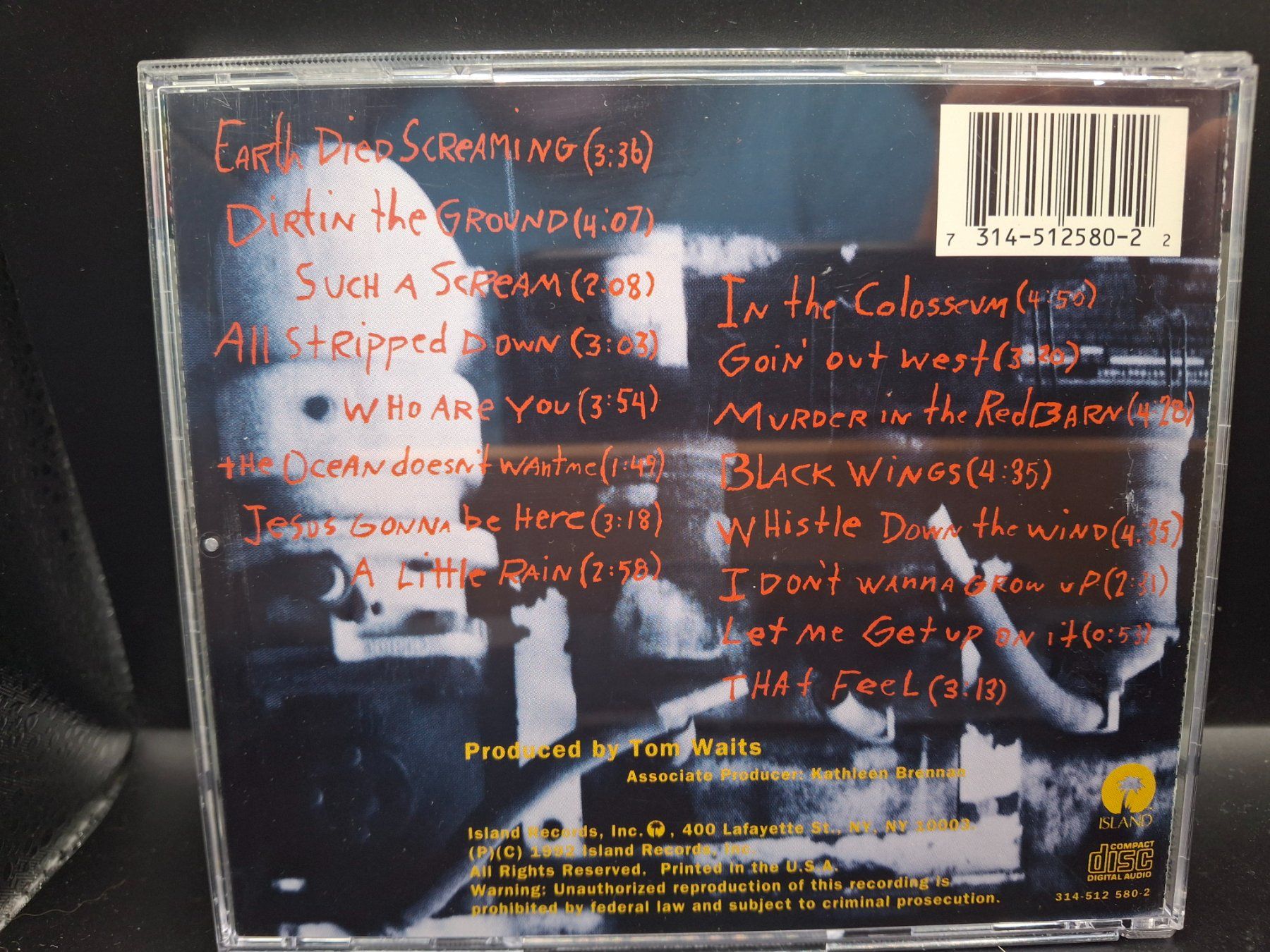CD: Tom Waits – Bone Machine – Usato da St.Gallen venduto da jalamusic 1