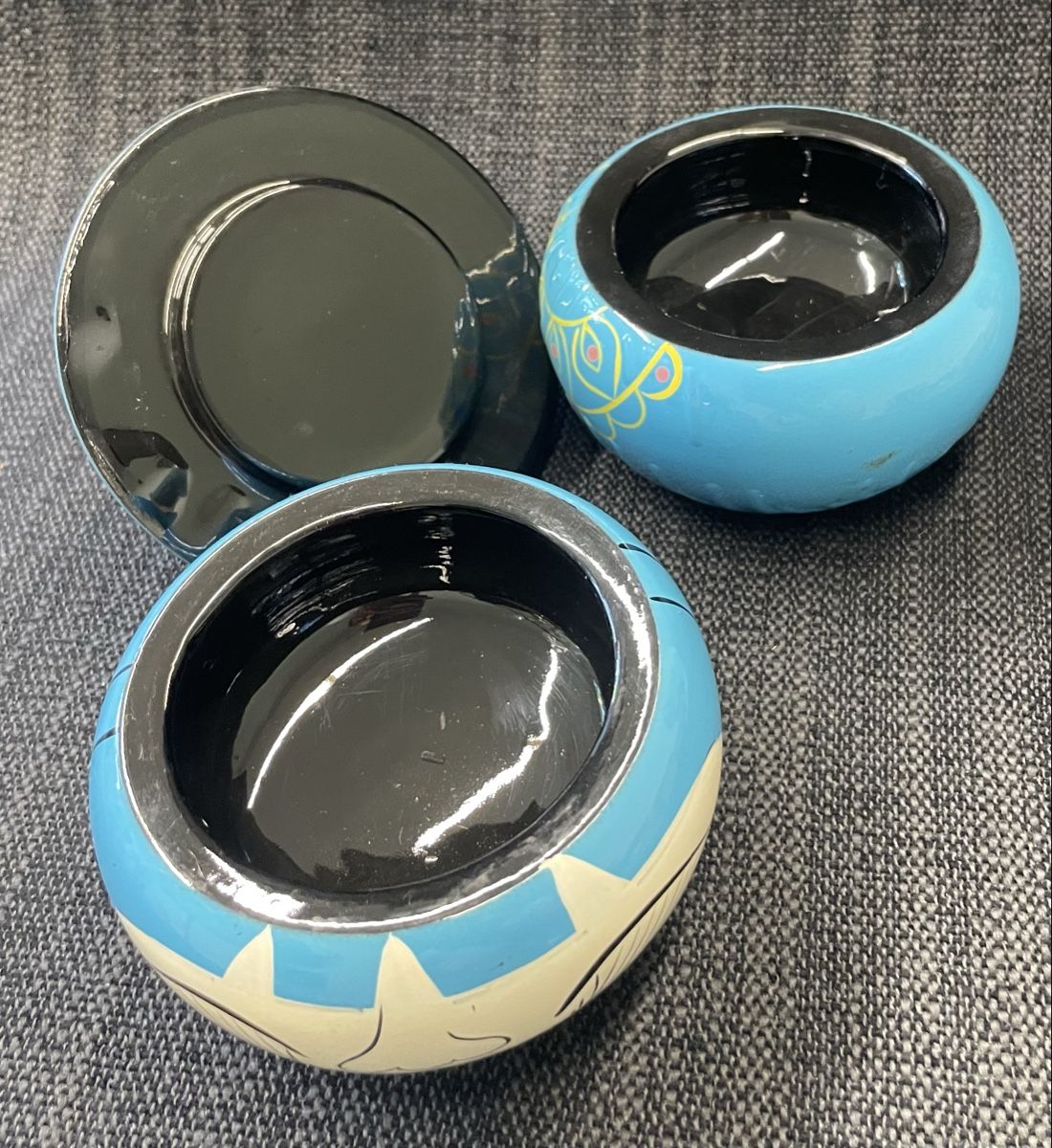 Tutte le decorazioni: Dose Schmuckdose blau Vintage  Deko – Nuovo (secondo la descrizione) da Au ZH venduto da Jaggy4 2