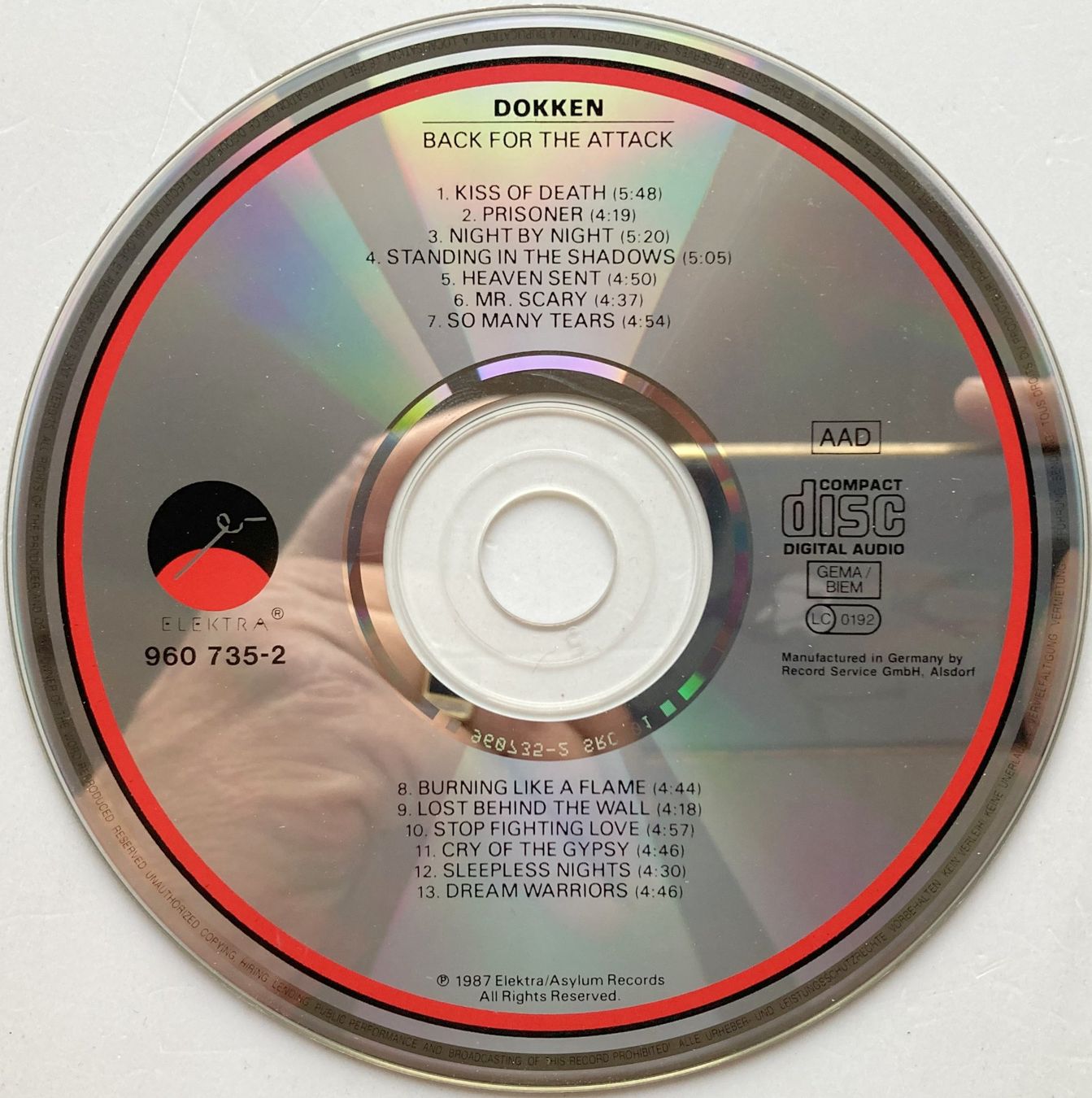 CD: DOKKEN - BACK FOR THE ATTACK – Usato da Bottens venduto da hotter-than-hell 2