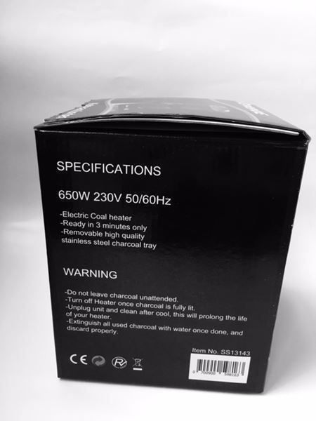 Narghilé: Elektronischer Shisha Kohleanzünder 650w – Nuovo e nell'imballaggio originale da Thun venduto da Tong999 1