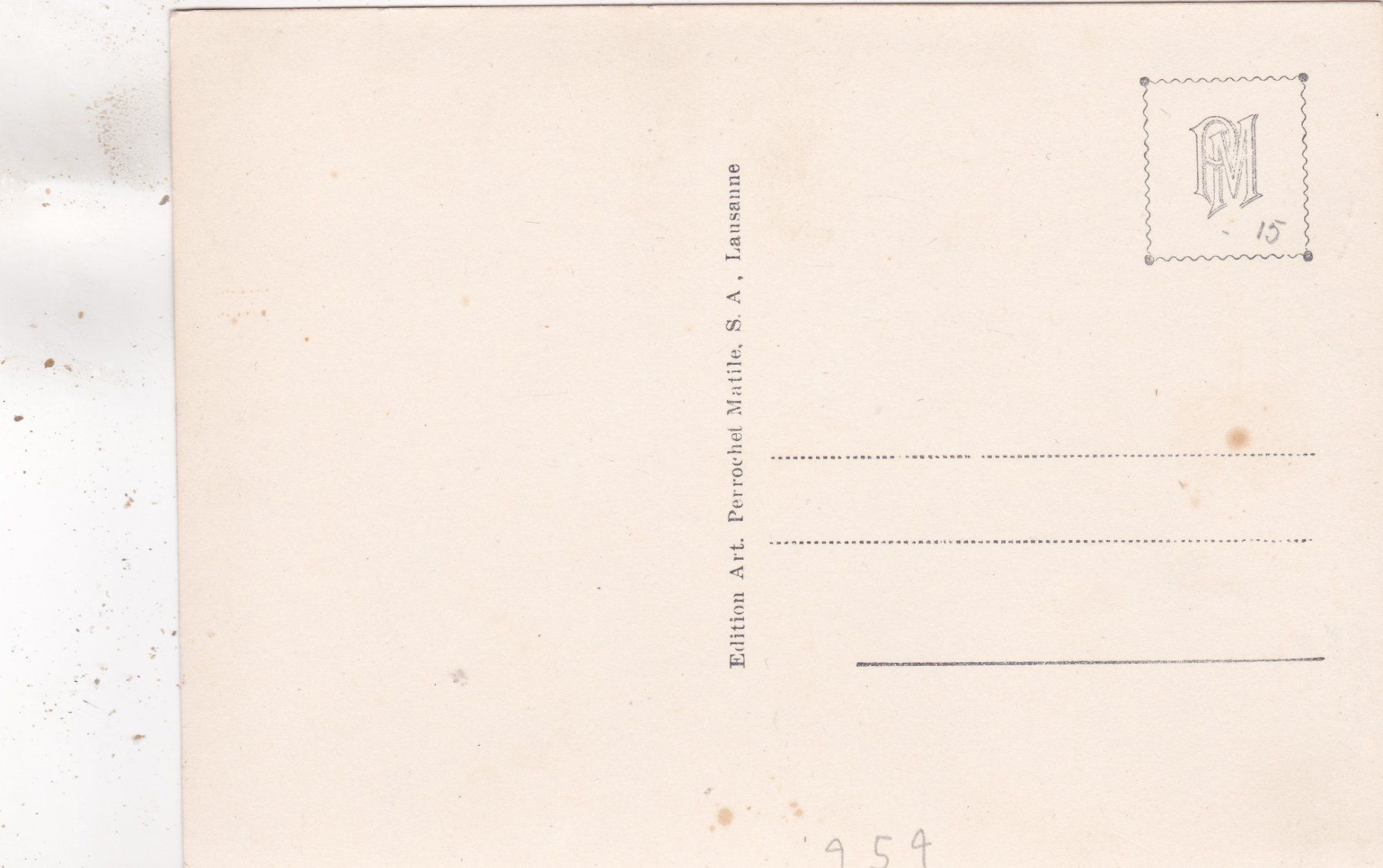 Cartoline postali: Moudon – Usato da Herisau venduto da Lisegrat2008 1
