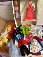 Vintage Barbie Doll Case Mattel,+ Puppe +Kleider 🌸👜✨1968