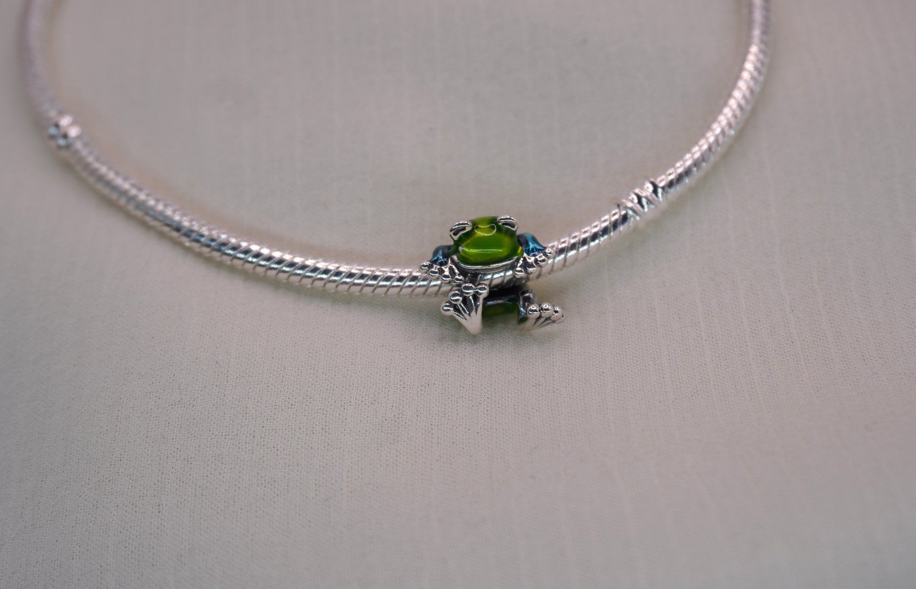 Ciondoli: Charm zu Pandora "Frosch" Silber 925 – Nuovo (secondo la descrizione) da Niederbüren venduto da Fidi5 5