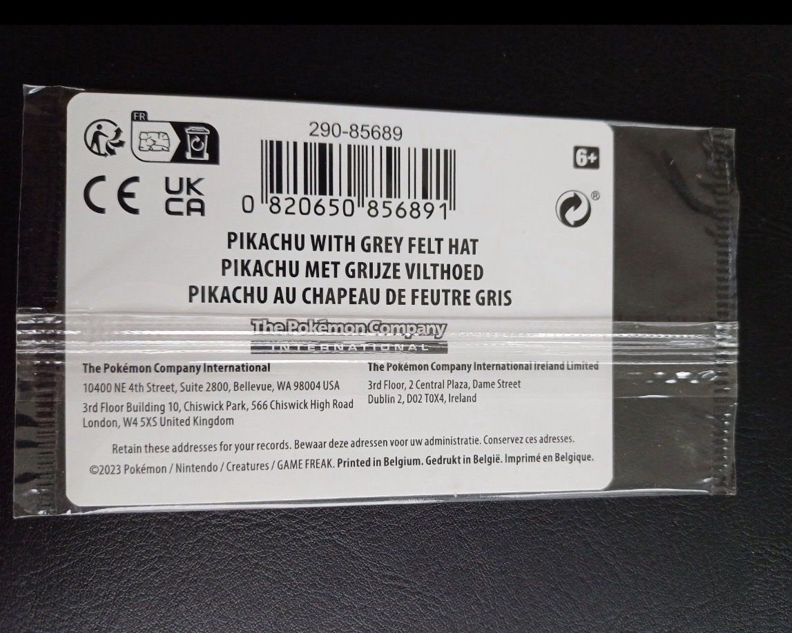 Cartoline: Pikachu with grey felt hat – Nuovo e nell'imballaggio originale da Weinfelden venduto da Matteo321999 1