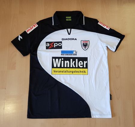 FC Aarau Diadora Trikot, 2009/2010, Grosse XL