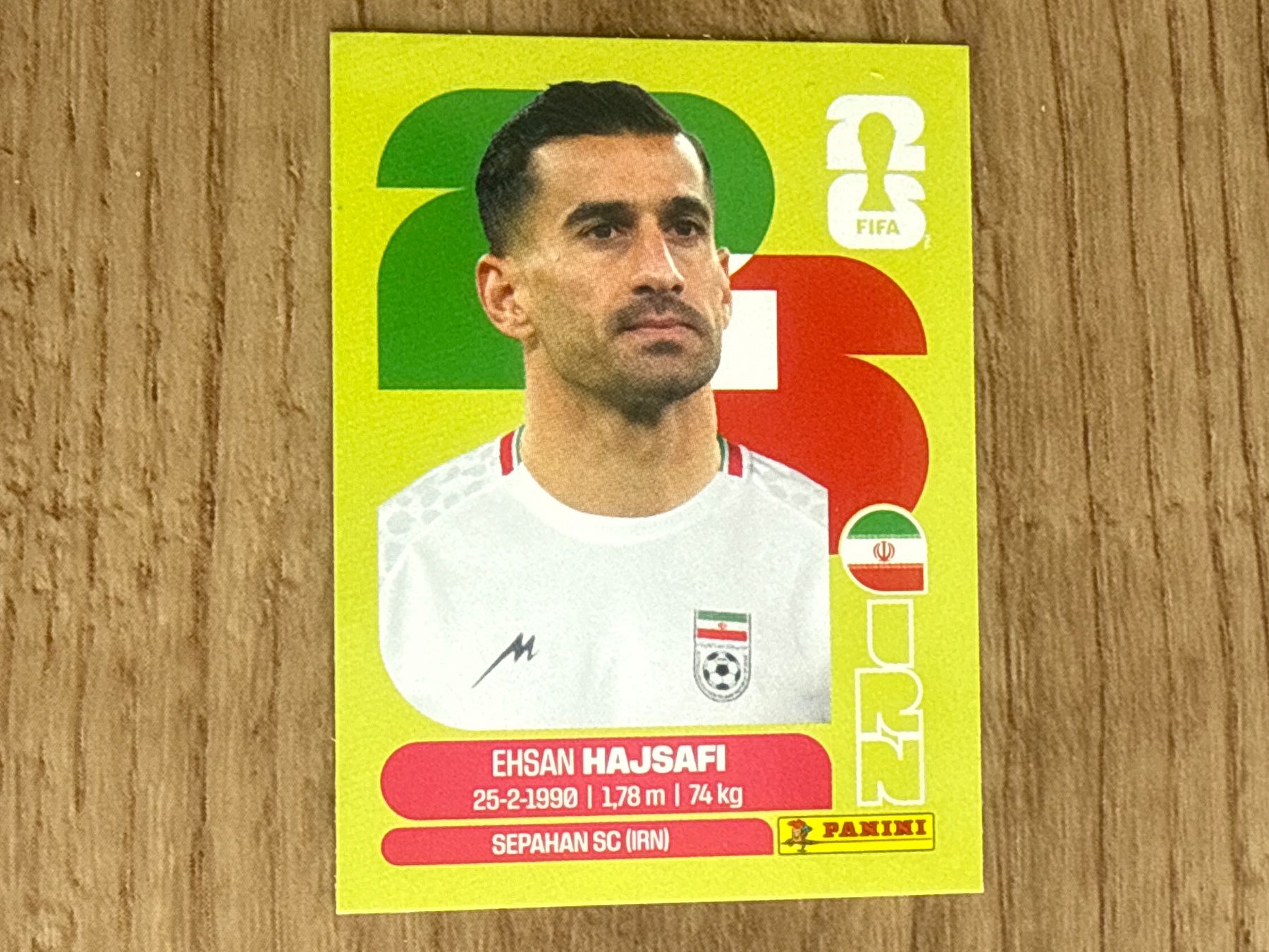 Panini Carte collezionabili: Panini FIFA World Cup 2026 Ehsan Hajsafi IRN 4 – Usato da Glattbrugg venduto da Schweigmatt