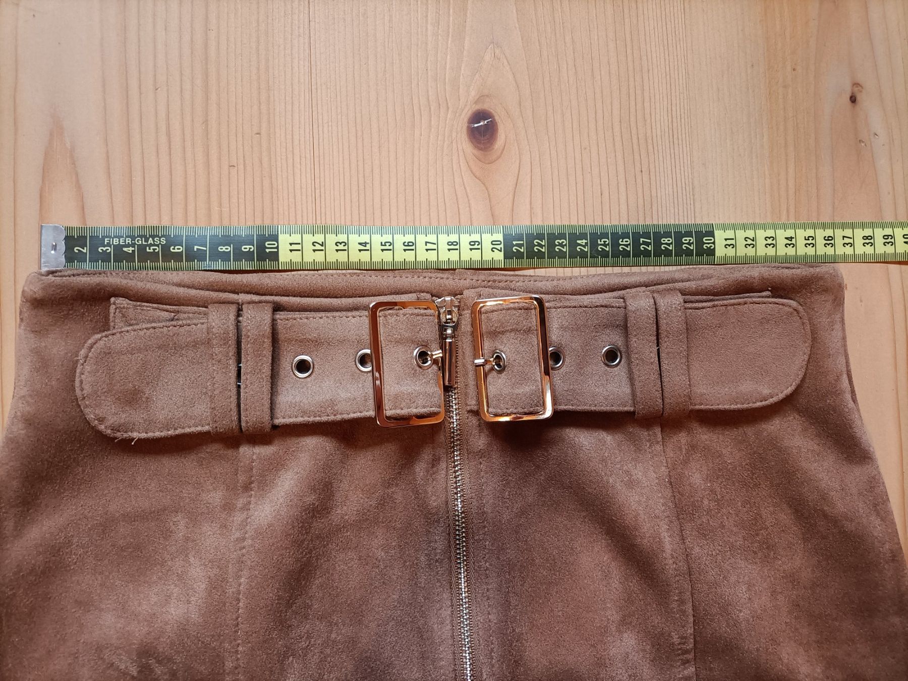 Tally Weijl Gonne: Tally Weijl Wildleder-Optik Rock Gr. M – Nuovo e nell'imballaggio originale da St. Gallen venduto da jan_ccx7 5