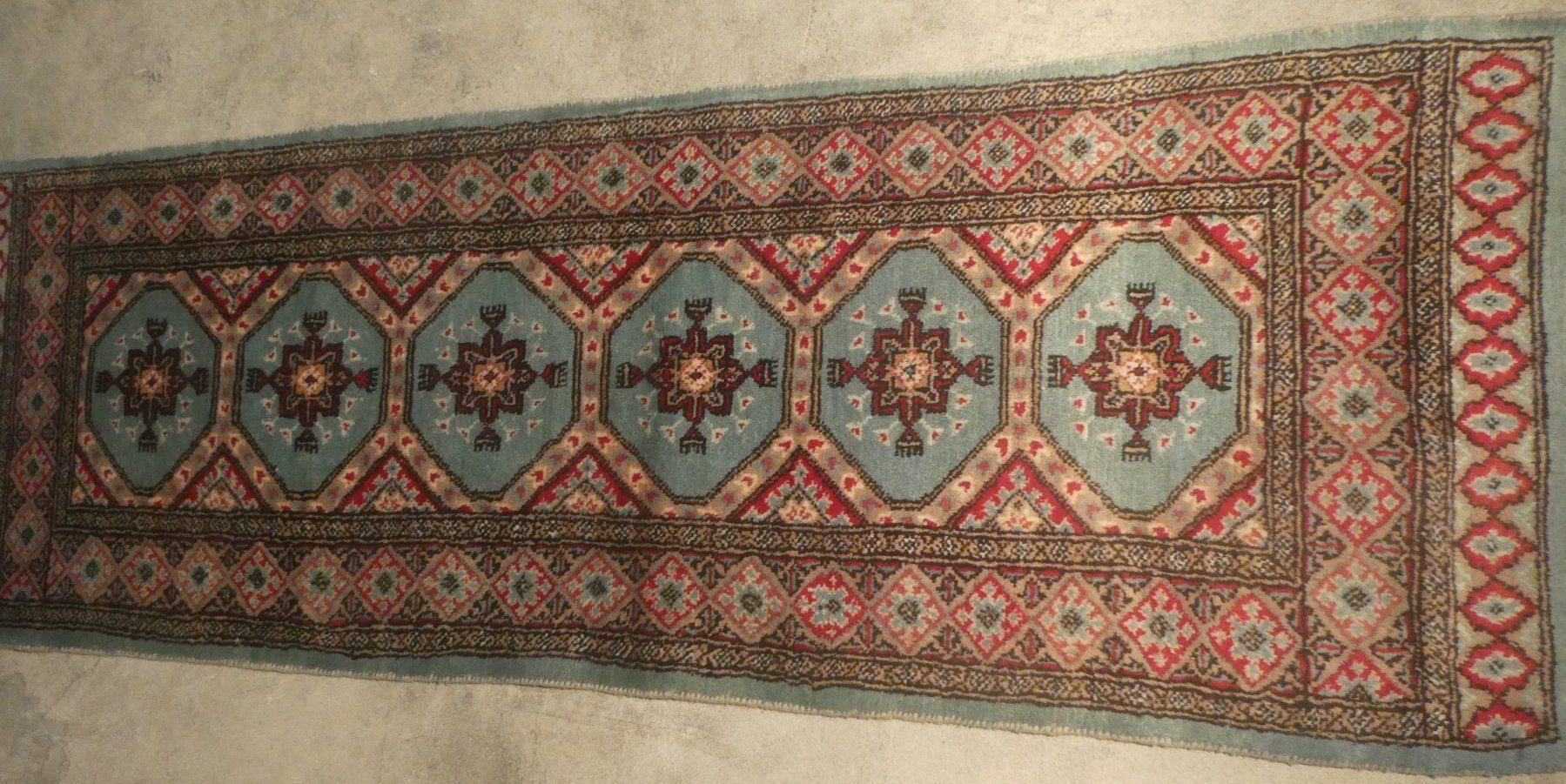 Teppiche: echter Orientteppich, Läufer, Wolle, neu, 89x186cm – Neu (gemäss Beschreibung) aus Herrliberg von AlexandraBopp