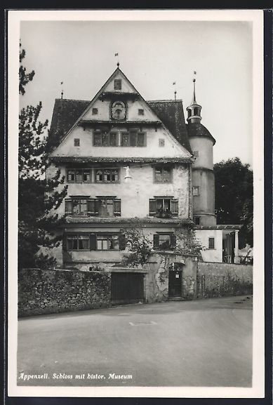 Ansichtskarten: Appenzell, Schloss mit historischem Muse – Gebraucht aus Berlin von bartko-reher